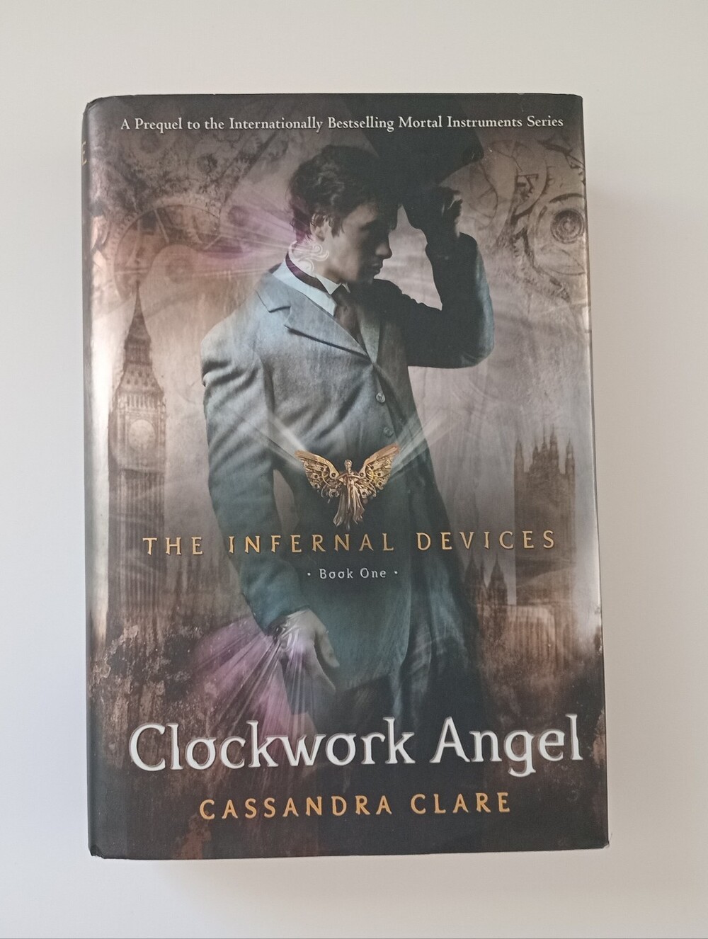 Cassandra Clare Clockwork Angel Hardcover 1st Edition 2010 Infernal Devices